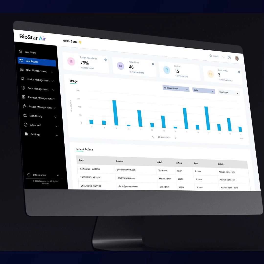 BioStar Air - Zero on-prem. All-in on cloud.